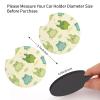 2 Pack Absorbent Car Coaster for Cup Holders, Frog Auto Accessories Car Cup Mat for Women & Men,2.7 Inch view 3
