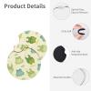 2 Pack Absorbent Car Coaster for Cup Holders, Frog Auto Accessories Car Cup Mat for Women & Men,2.7 Inch view 4