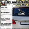 No Gods No Masters Sticker or Magnet Decal Ni Dieu Ni Maitres French Crow Anarchist Raven Punk Atheist Bird Waterproof Vinyl Sticker for Bumper Water Bottle Car Fridge Laptop view 4