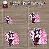 Get Your Mitts Off My Bits Sticker or Magnet Decal My Body My Choice Feminist Gifts Women Rights Waterproof Vinyl Sticker for Bumper Water Bottle Car Fridge Laptop view 2