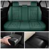 WQCXYHW 5 Seats Leather Car Seat Covers for VW Volkswagen Taos 2022-2024,Luxury Comfort Waterproof Breathable Nappa Leather Car Seat Cover,Airbag Compatible Seat Cushions(Green,Full Set) view 2