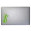 Dark Spark Decals Angel Messanger, Angelic Messanger with Scroll 4 inch Lime Indoor Outdoor Vinyl Decal view 3