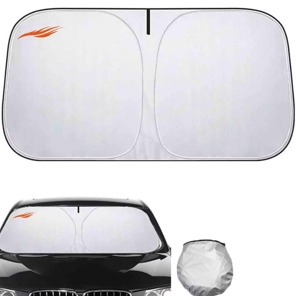 windscreen Sun Shade Compatible with Austin Marina 1971-1980car Sunscreen windscreencar Screen Cover Automotive Interior AccessoriesSilver