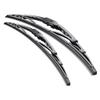 TINEASUR 2pcs u Shape Hook Windshield Wiper Blades for Cars Fit Detachable Strip for Easy Replacement Black view 1