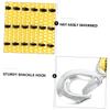 TINEASUR High Strength Nylon Tow Strap with Reflective Design Emergency Towing Rope for Cars and Trucks Heavy-Duty Shackle Hook for Night Use and Cargo Securing view 3