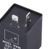 2Pcs DC12V LED Flasher, 2Pin LED Flasher, 2Pin Relay Electronic Relay Car Turn Light view 2