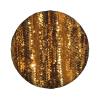 Spare Tire Cover 14 Inch Waterproof Dust-Proof Wheel Tire Cover Gold Sequin Sparkle Wheel Protector Fit for Trailer, Rv, SUV and Many Vehicle view 4