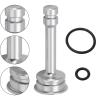 FJMQHU Cooler Transmission Thermostat Barbell,Bypass Plug with O Rings for Allison 2017-2019 6L80 6L90 2014+ view 2