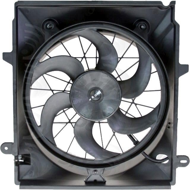 Mechanics Choice Engine Cooling Fan Assembly for 2001-2011 Ford Ranger (V6 3.0L)