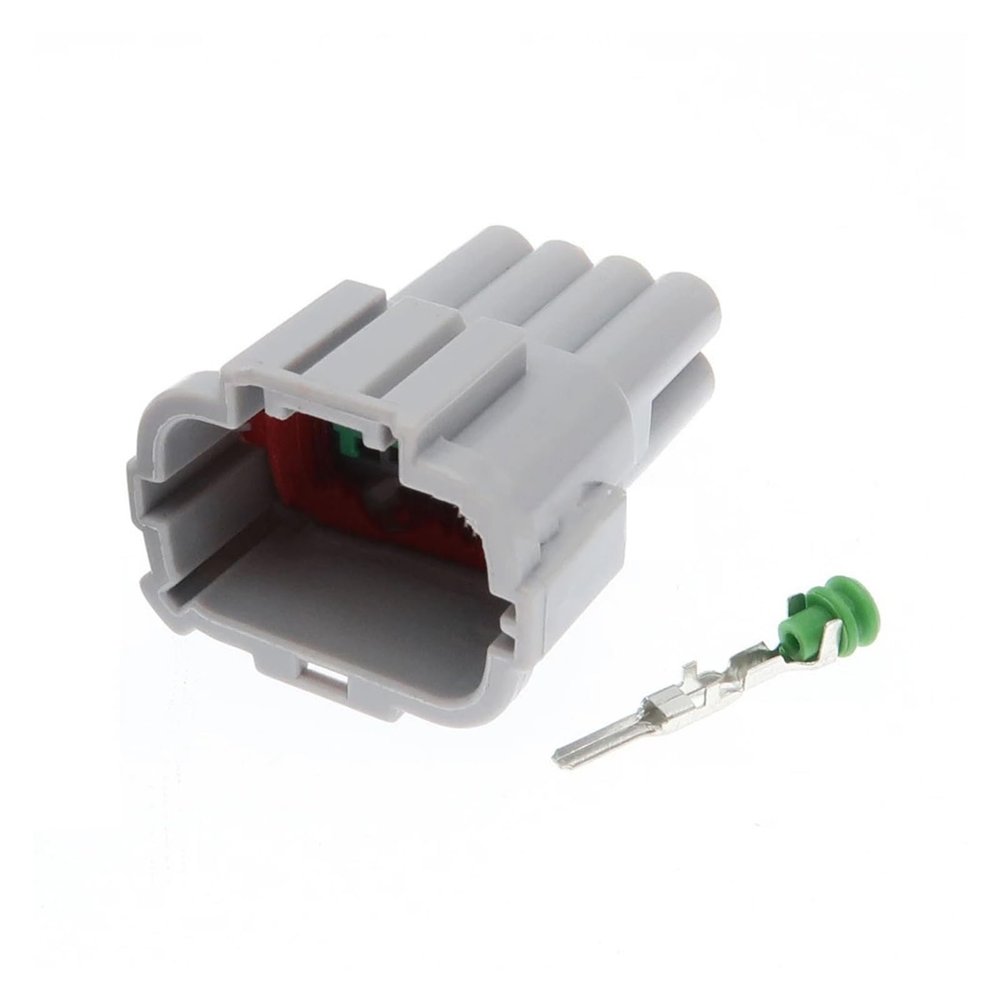ROBAUN 1 Set 8 Pin 6185-1179 6188-5544 Car Wire Cable Socket Waterproof Auto Accessories PB291-08127 PB295-08120(1 Set Male)
