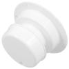 CLISPEED Rv Vent Cover Rv Vent Cap Plumbing Tubing Cap Sewer Plumbing Replacement Cover for Roof Plastic White Pp view 1