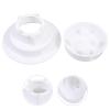 CLISPEED Rv Vent Cover Rv Vent Cap Plumbing Tubing Cap Sewer Plumbing Replacement Cover for Roof Plastic White Pp view 2