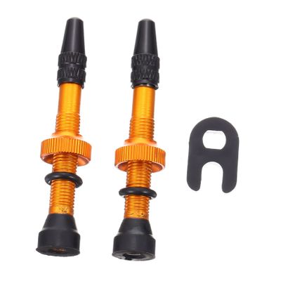 PLAFOPE Bike Tire Valves Nozzle Tubeless Valves Stem Aluminum French Air Nozzle