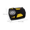 ULTECHNOVO Handheld Tire Inflator Air Pump Portable Pump for Inflatables Balls Balloons view 2