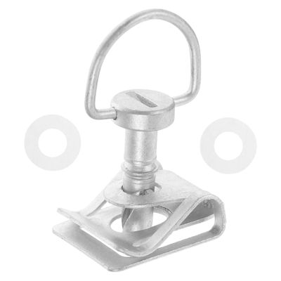 OSOLADY Universal Plate Fastener License Plate Base Buckle Steel Car Part Fastener Easy to Use