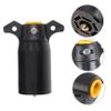 MUCKLILY 12v Way Round Connector for Rv Trailer Trailer Plug Adapter High-Temperature Resistance view 2