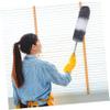 Flexible Duster Extension Pole Microfiber Ceiling Fan Cleaner Efficient Dust Removal for Home Style view 2