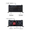 FORYON Pure Sine Wave Inverter 5000W 6000W 8000W Power Converter L+C+D Display DC12V 24V to AC 220V 110V Voltage Solar Power Car Inverter Universal(6000W,72V_110V(60HZ)) view 4