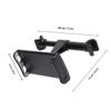 KONTONTY Car Back Seat Holder Headrest Bracket for Phone and Tablet Easy to Install Material view 2