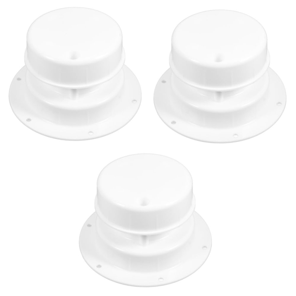 ULTECHNOVO 3pcs Rv Vent Cap Replacement Camper Roof Vent Cover for and Elimination Easy Installation Stylish Design for Trailers and Rvs