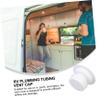 ULTECHNOVO 3pcs Rv Vent Cap Replacement Camper Roof Vent Cover for and Elimination Easy Installation Stylish Design for Trailers and Rvs view 2
