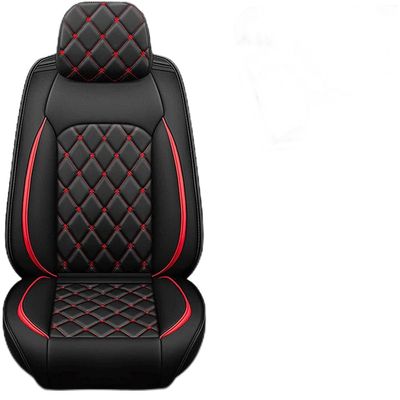 Car Seat Cover Full Set Leather Waterproof, for Dacia Sandero Stepway 2020-2024, Universal Breathable 5-Seat Car Seat Covers All Weather to Fit Most Cars(White)