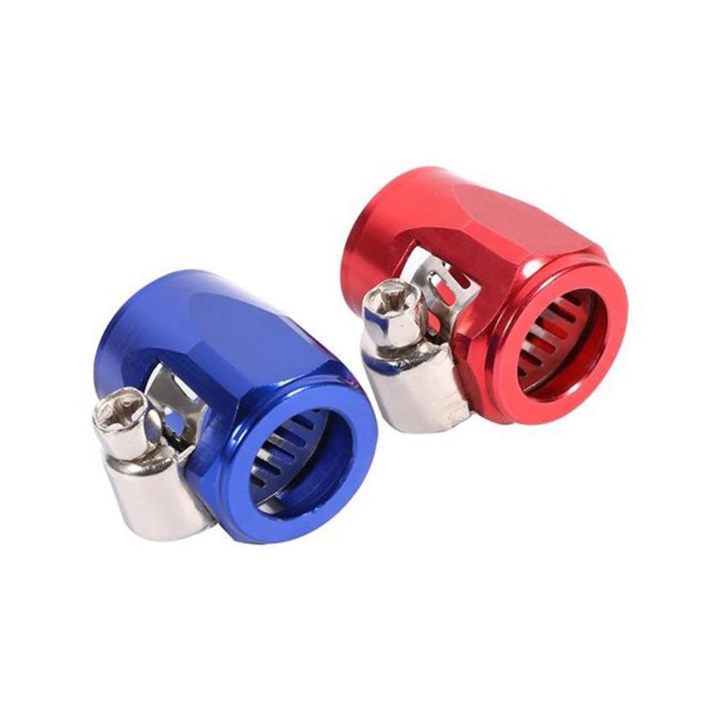 COOLHIYA Aluminum Alloy Oil Pipe Clamp Hose Clip for Car Fuel Line Pliers Auto Car Accessories Secure Fit