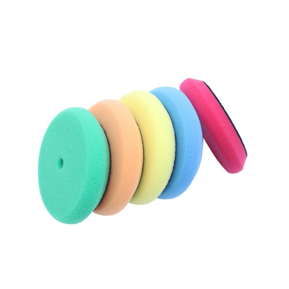 MUCKLILY Professional Polishing Disc for Car Tray Compatible Sponge Buffer Pad Waxing