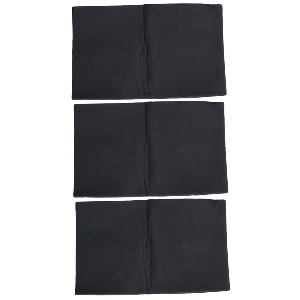 Gadpiparty 3pcs Auto Adhesive Insulation Pad Thick Soundproofing Material for Car Noise Absorption Flexible and Easy to Install High Density Automotive Soundproofing