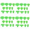 Anneome 48pcs Dent Puller Kit Cup Tool for Removal Tabs for Bumper Auto Body Tools view 1