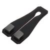 HEROFFIX 1 Pc for Purses and Bags, Umbrella Etc Car Seat Headrest Hook Sturdy Car Seat Back Organizer Hooks Black Red Faux Leather Metal 6.50"x3.15" view 1