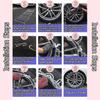GORHLady Tire Chains 2pcs Snow Chains Snow Chains for Car Tires Tire Chains for Trucks Snow Socks for Tires Tire Chains for Cars Snow Chains for SUV 2pcs 275/35R19 view 3