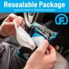 Fortress Car Interior Wipes (25 ct, Pack of 63) for Car Interior Cleaning, Dashboard, Seats, Detailing, and Steering Wheel [Travel Size] Skin-Safe Car Interior Cleaner Supplies view 3