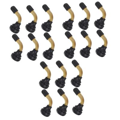 SOLUSTRE 18pcs Tire Valve Stems for Cars and Motorcycles Replacement Valve Extensions for Efficient Tire Maintenance and Compatibility Various Vehicles