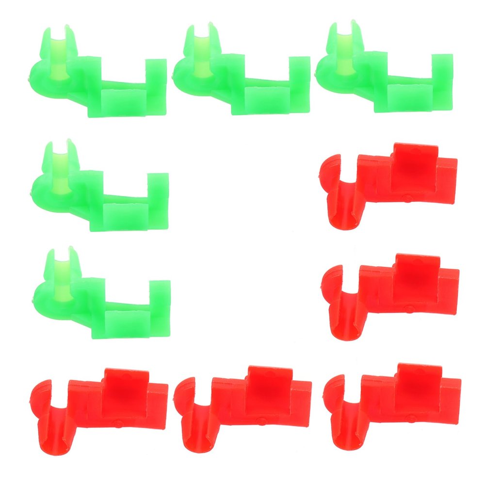 COOLHIYA 5pairs Tailgate Handle Rod Clips for Easy Installation Durable Retainer Clips Compatible