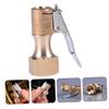Copper Locking Air Chuck Adapter for Tire Inflation Compressor view 2