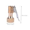 Copper Locking Air Chuck Adapter for Tire Inflation Compressor view 3