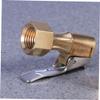 Copper Locking Air Chuck Adapter for Tire Inflation Compressor view 4