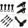 CHILDWEET 4sets Motorcycle Brake Screw Bleeder Screw Cap Caliper Bleed Caliper Bleed Bolt Dust Cap Oil Drain view 2