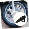 CHILDWEET 4sets Motorcycle Brake Screw Bleeder Screw Cap Caliper Bleed Caliper Bleed Bolt Dust Cap Oil Drain view 4