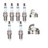 spark plugs (pack Of 2-8) K5RIU-11 High Performance Iridium Spark Plug Compatible with GEELY Compatible with OPEL Compatible with MAZDA Compatible with MITSUBISHI Compatible with SUZUKI Auto Parts(8 p view 2
