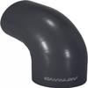 90 Degree 4 Ply Silicone Reducer Hose/Intake/Intercooler Pipe Coupler T Clamps (2.5"(63mm) - 3"(76mm) - PIPE ONLY) view 3