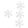PartyKindom 4pcs Replacement Rv Fan Plastic Accessory for Rv Roof Vent Easy Install Fans Space-Saving Design Performance view 1