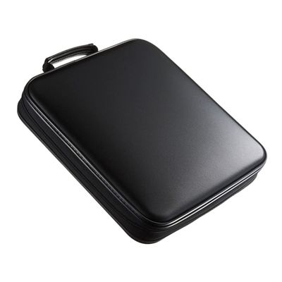 MERRYHAPY Cd Storage Bag Zipper Closure Portable Holder for Discs Lightweight Media Organizer Handle for Home Use and Travel