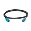 keisnoaja H-MTD Dual Female E6K10A-1CAZ5-Z 10 Gigabit Ethernet Cable Compatible with ROSENBERGER (H-MTD Double Ended with Shell, 7M) view 1