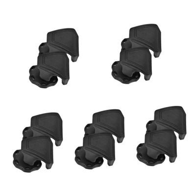 INOOMP 5pairs Helmet Visor Clips Durable Fasteners for Football Visors Secure Fit Essential Accessories for American Football Players High-Strength Construction