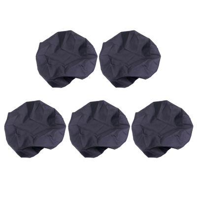 WOONEKY Elastic Stretch Bike Seat Covers 27 * 18cm 5 Pack Waterproof Saddle Seat Rain Covers for Daily Use