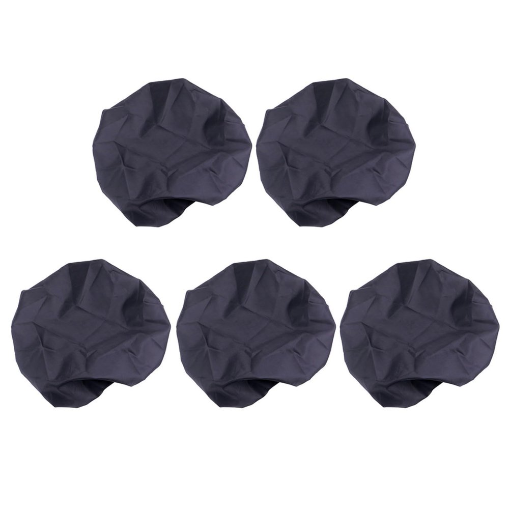 WOONEKY Elastic Stretch Bike Seat Covers 27 * 18cm 5 Pack Waterproof Saddle Seat Rain Covers for Daily Use