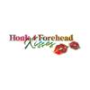(4.8'' x 1.3'', Hologram) Durable and Waterproof of Honk 4 Forehead Kisses Funny Prank Sticker Decal for Laptops, Water Bottles, Cars, Trucks, Wall Ideal Gift view 2
