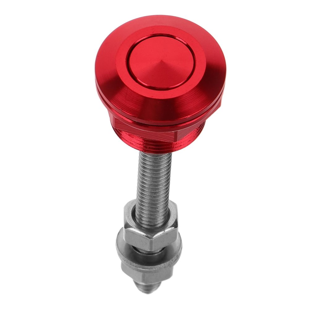 OSOLADY Vehicle Hood Pin Quick Release Latch Hood Lock for Cars Easy to Install Bumper Fasteners Stainless Steel Style Design